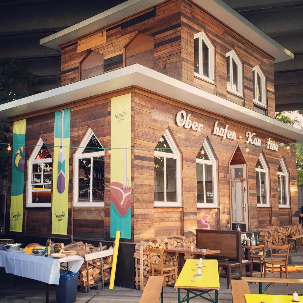 Die Oberhafenkantine wurde von uns dekoriert Die Oberhafenkantine wurde von uns dekoriert