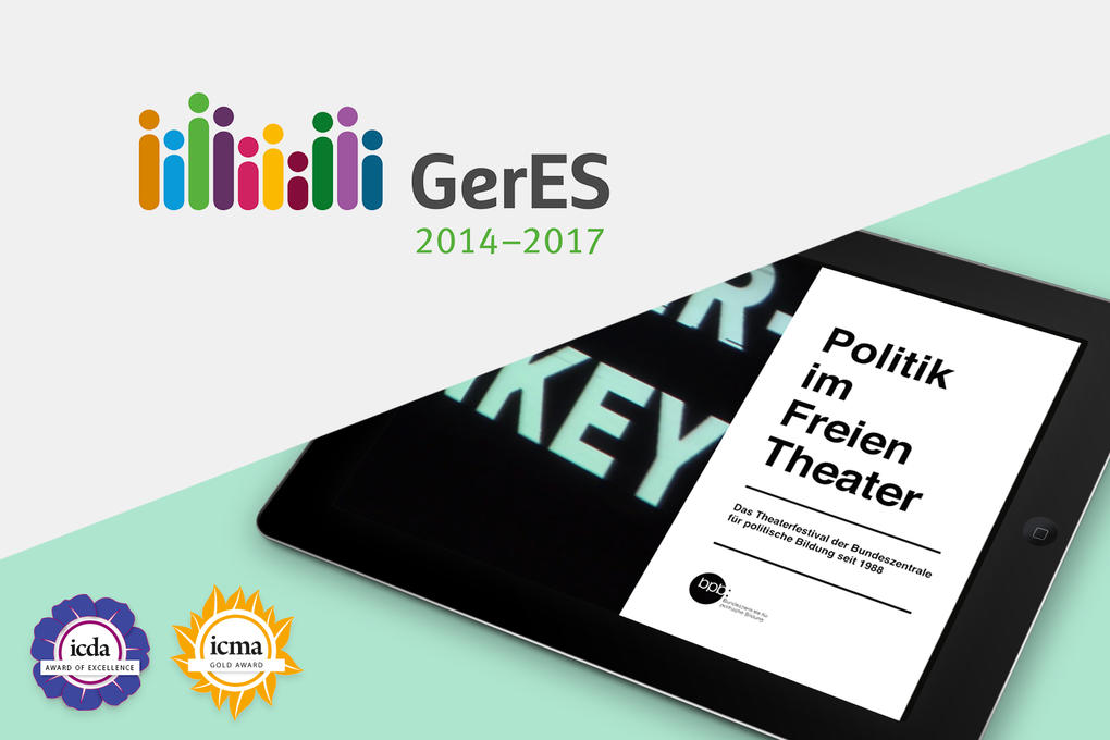 Ausgezeichnet mit Gold: Unser Tablet-Magazin zum Festival "Politik im freien Theater" Ausgezeichnet mit Gold: Unser Tablet-Magazin zum Festival "Politik im freien Theater"