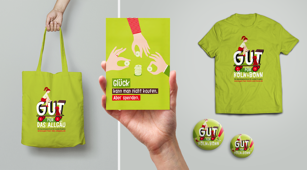 "Gut für ..."-Kampagne vom betterplace.org und den Sparkassen "Gut für ..."-Kampagne vom betterplace.org und den Sparkassen