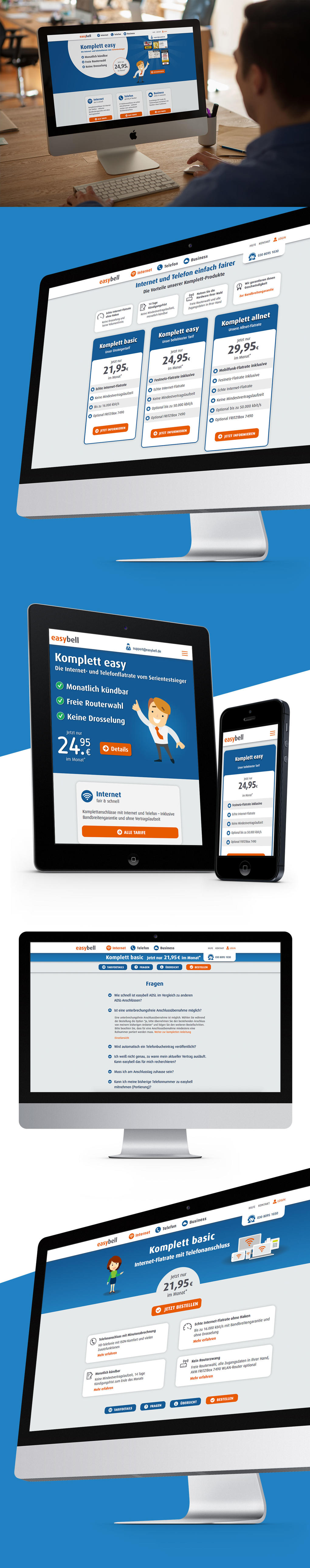 Projektaufbereitung für easybell Projektaufbereitung für easybell