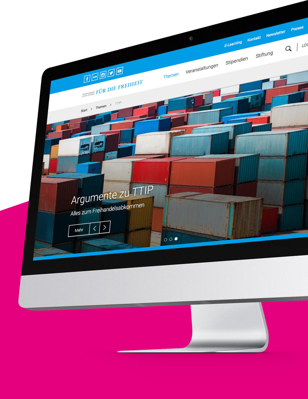 Projektaufbereitung Website-Relaunch für Friedrich-Naumann-Stiftung Projektaufbereitung Website-Relaunch für Friedrich-Naumann-Stiftung