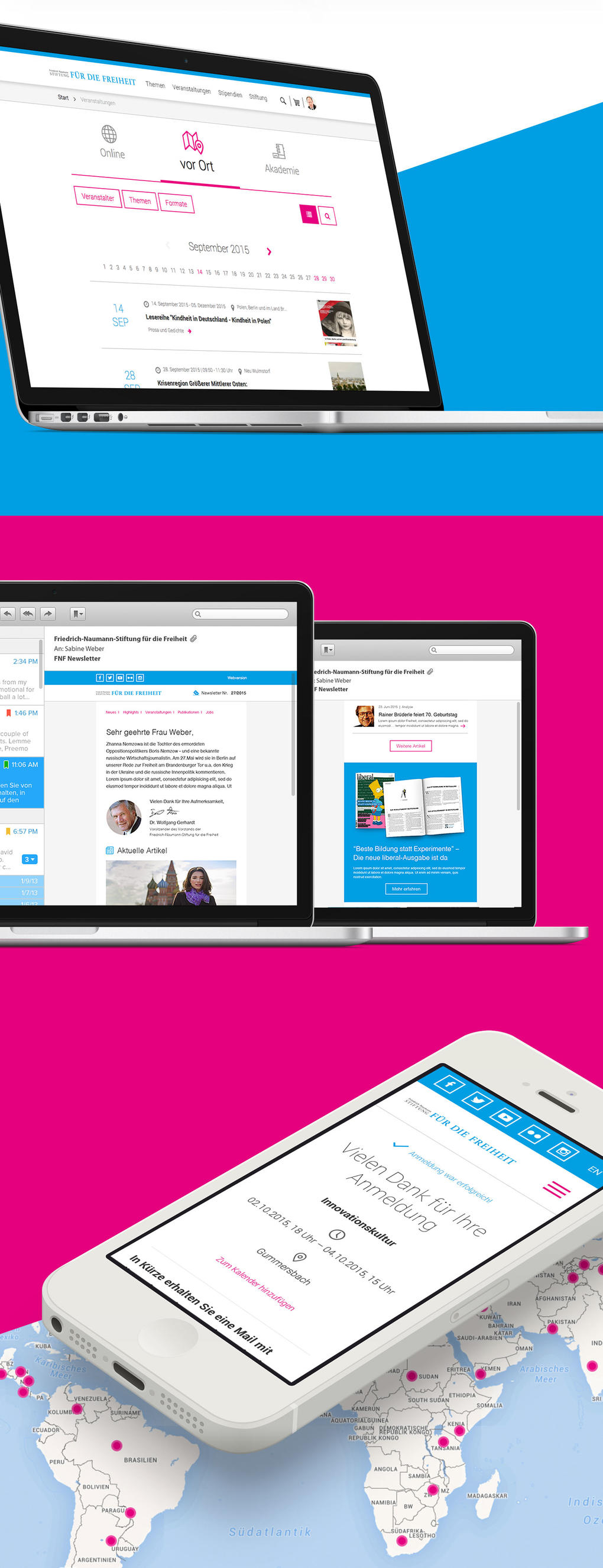 Projektaufbereitung Website-Relaunch für Friedrich-Naumann-Stiftung Projektaufbereitung Website-Relaunch für Friedrich-Naumann-Stiftung