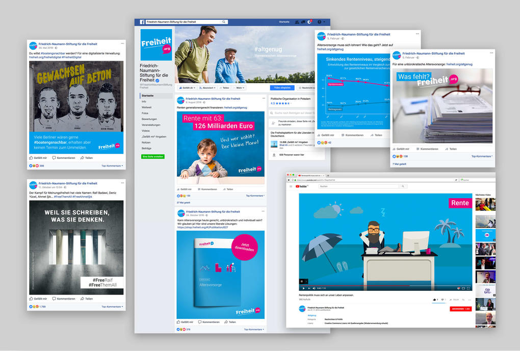 Social Media Engagement für die Friedrich-Naumann-Stiftung für die Freiheit Social Media Engagement für die Friedrich-Naumann-Stiftung für die Freiheit