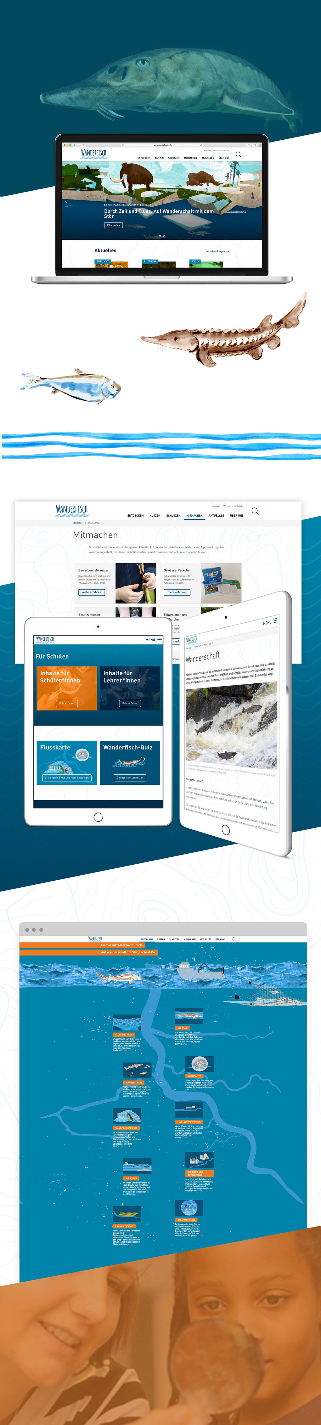 Projektaufbereitung für das IGB-Projekt "Wanderfisch" Projektaufbereitung für das IGB-Projekt "Wanderfisch"