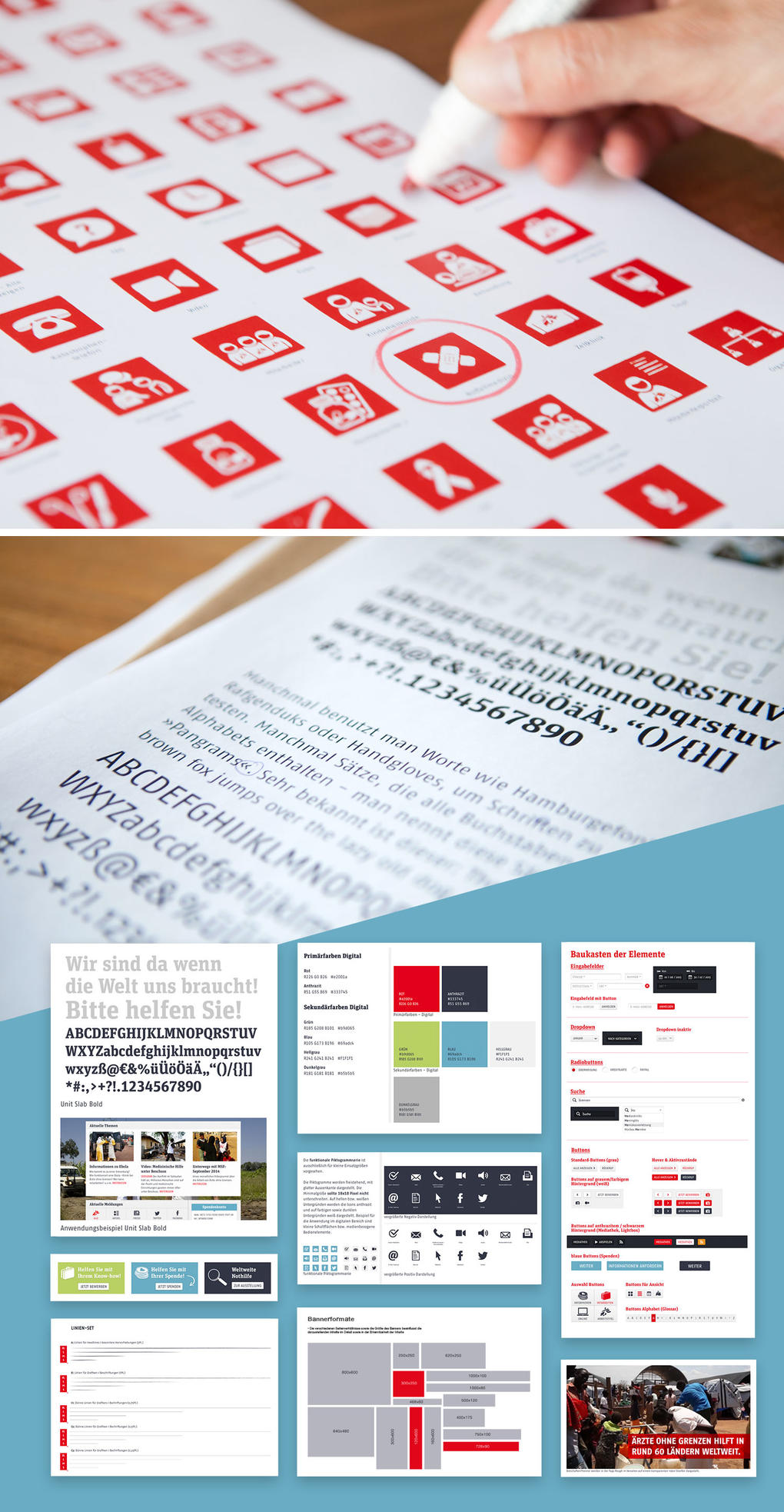 Digitales Corporate Design für Ärzte ohne Grenzen Digitales Corporate Design für Ärzte ohne Grenzen
