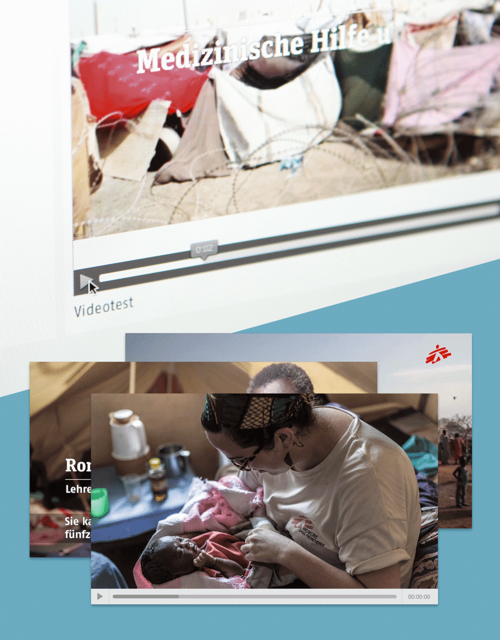 Digitales Corporate Design für Ärzte ohne Grenzen Digitales Corporate Design für Ärzte ohne Grenzen