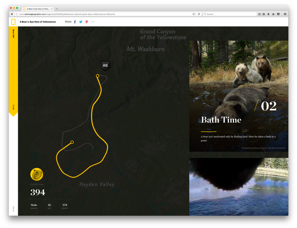 Geovisualisierung – Beispiel National Geographic Geovisualisierung – Beispiel National Geographic