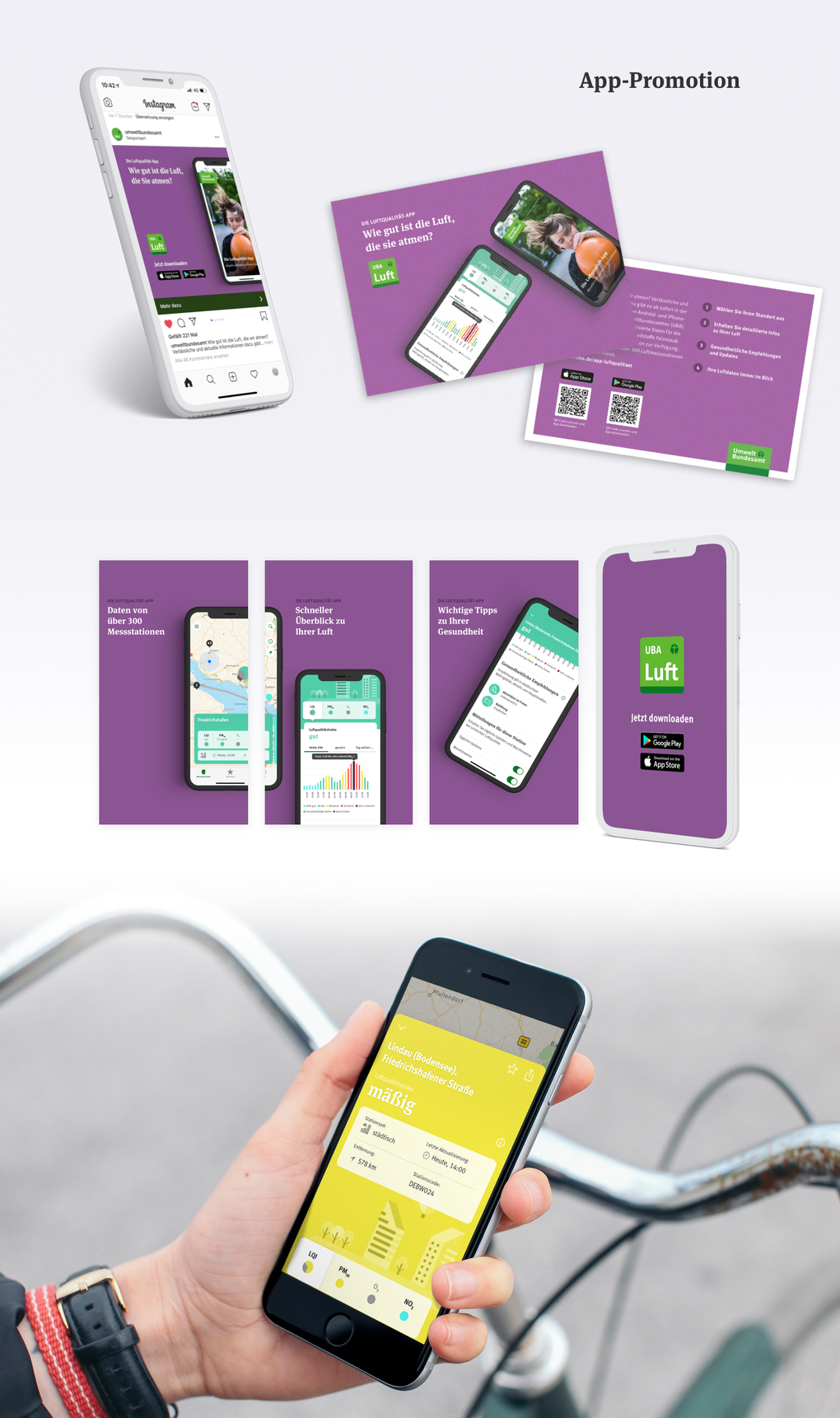 Projektaufbereitung für die App "Luftqualität" des Umweltbundesamtes Projektaufbereitung für die App "Luftqualität" des Umweltbundesamtes